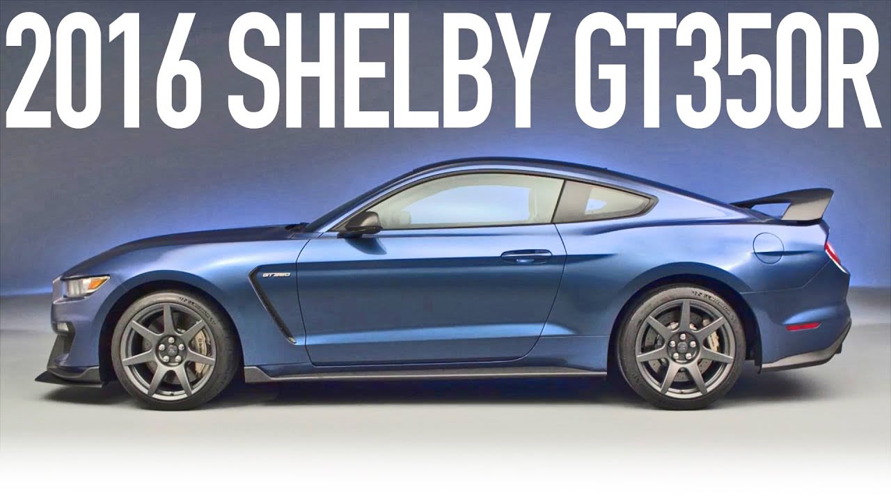 ► 2016 Shelby GT350R - Design