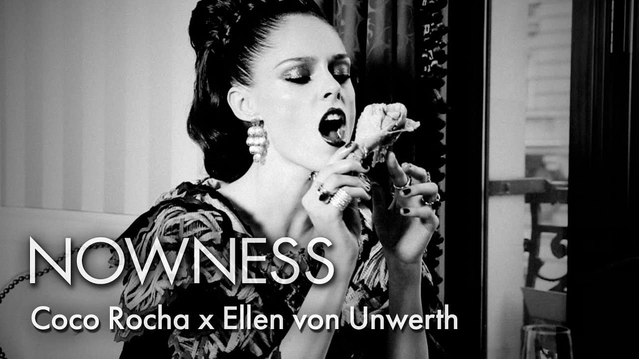 Coco Rocha in “Riches to Rags” by Ellen von Unwerth