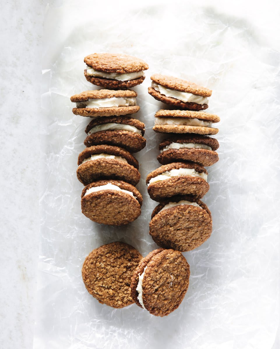 Two soft, oatmeal cookies come together with homemade buttercream filling to recreate a childhood favorite. Get the recipe for our oatmeal cream pies at https://t.co/uTtzvSYFze —and if you’re in Waco, grab one from Silos Baking Co. all season long!