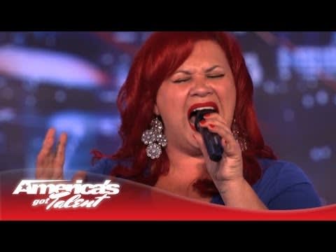 Deanna DellaCioppa Dreams of Stardom While Singing "And I Am Telling You" - America's Got Talent