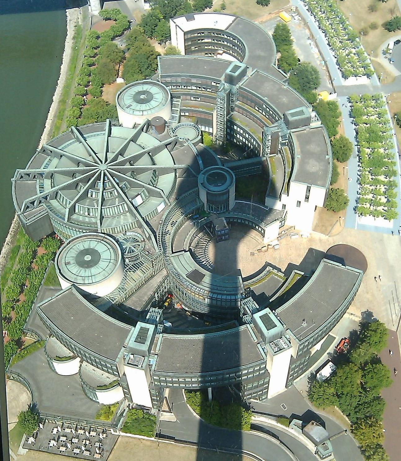 Landtagsgebäude Nordrhein-Westfalen in Duesseldorf, Germany