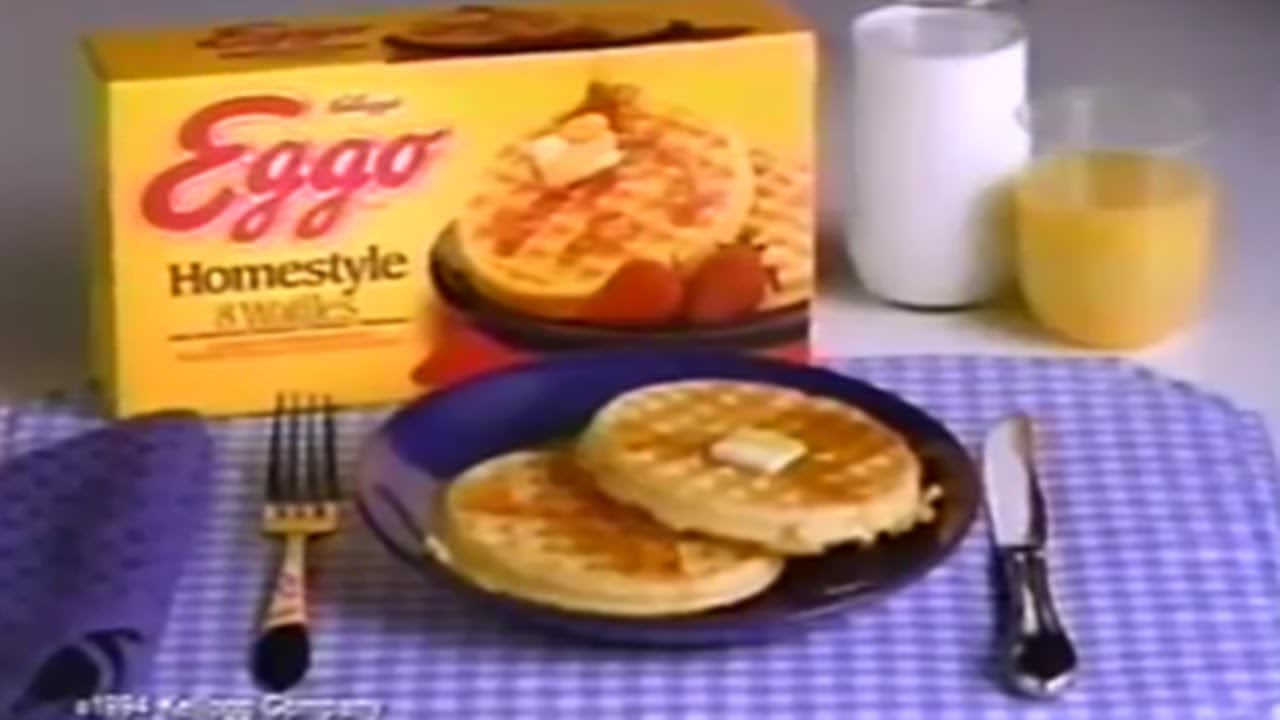 Was reading an article about the history of Eggo waffles and they linked this video for the catchphrase. I'm not sure they watched the whole thing...