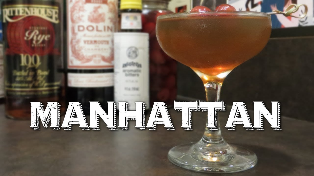 Manhattan - The Classic Rye Whiskey Cocktail | How to Make the Manhattan Perfectly