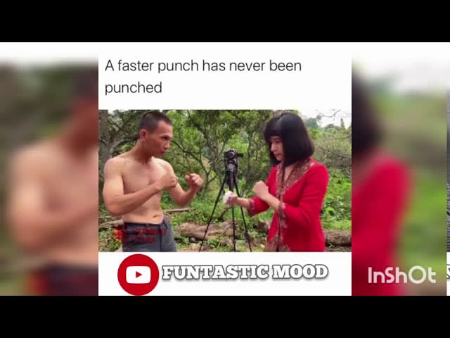 ||Fastest punch ever recorded|| see in slow motion || #chintyyacandranaya whatsapp_status