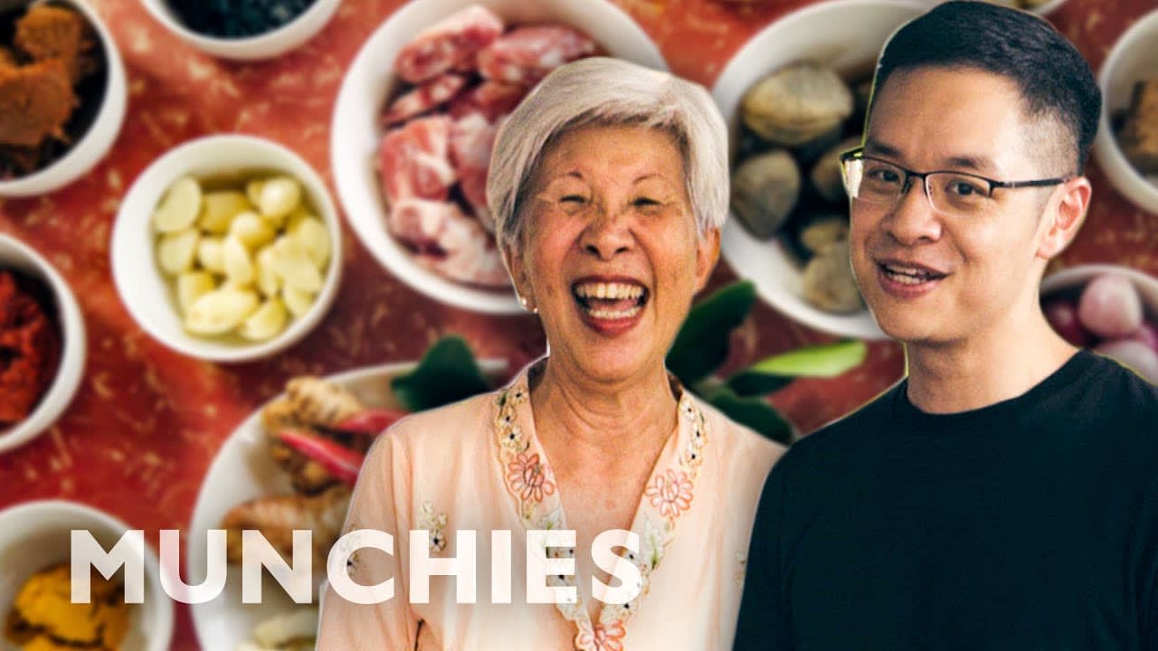 Watch a Michelin Star Chef Cook With His Aunt