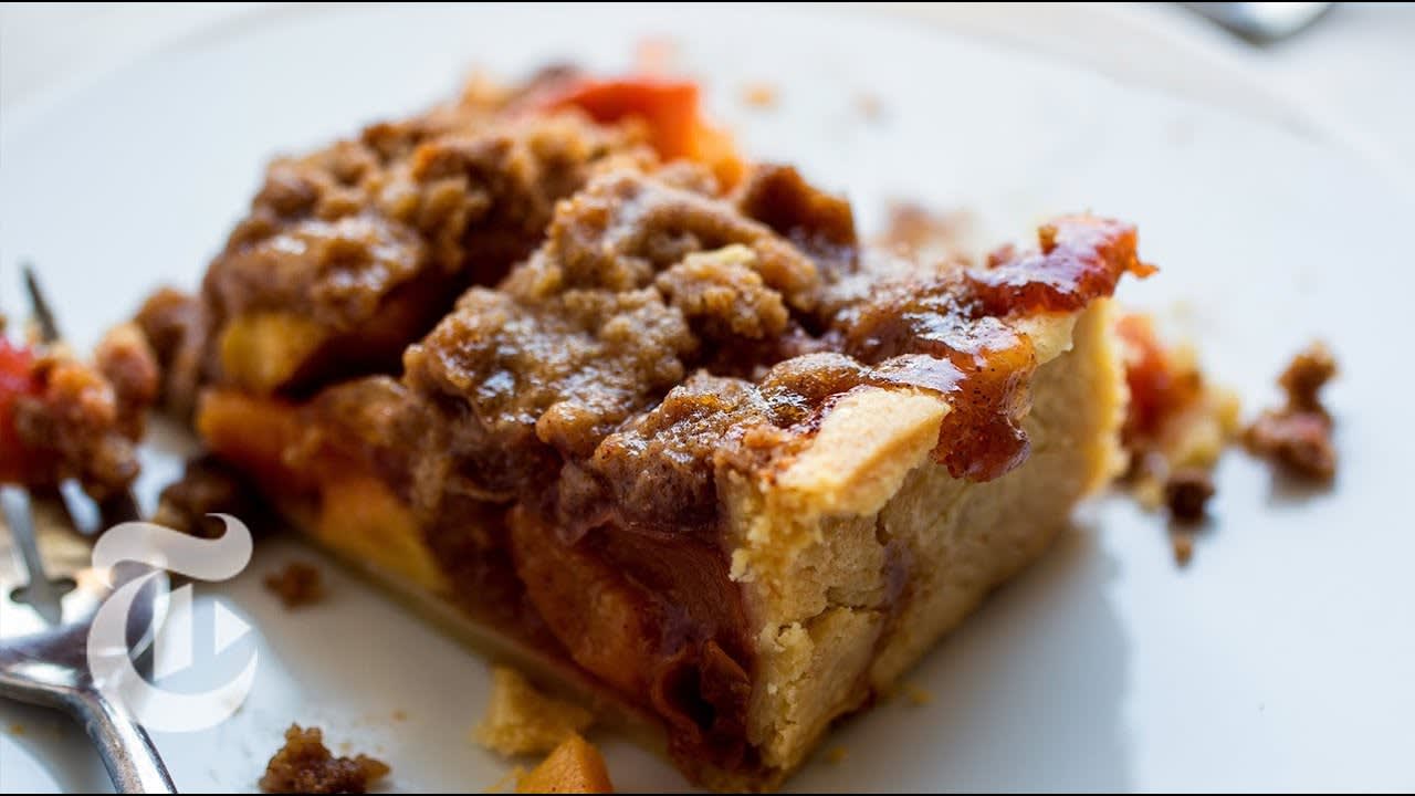 Peach Crumble Slab Pie | Melissa Clark Recipes | The New York Times