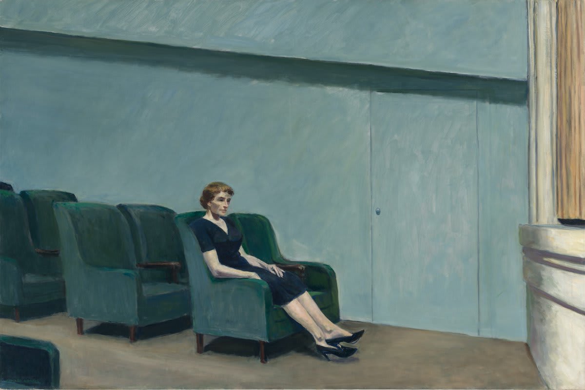 “If you could say it in words, there would be no reason to paint.” —Edward Hopper. Tell us how you're expressing yourself creatively while you StayHome! [#EdwardHopper, Intermission, 1963]