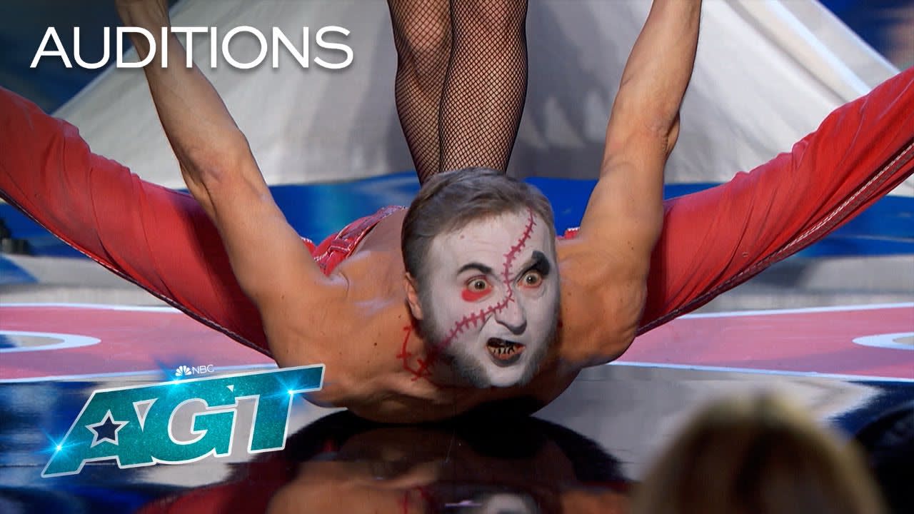 Oleksandr Yenivatov Performs Chilling Contortion That Might Shock You | AGT 2022