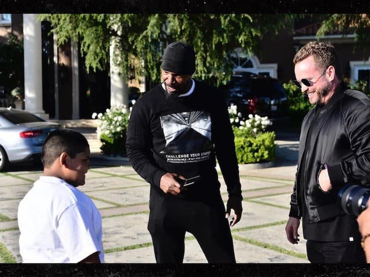 5-year-old who stole parents car gets second ride in Lamborghini, meets Jamie Foxx, Shaq, and Lil Pump