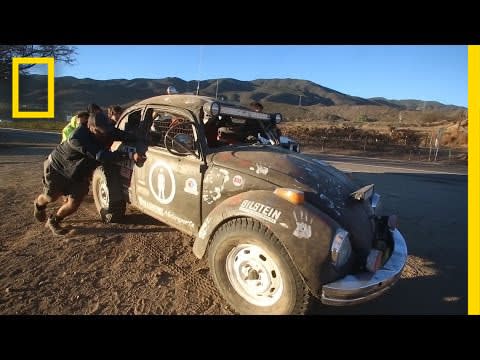 Racing 800 Miles in the Desert—in a VW Bug | National Geographic