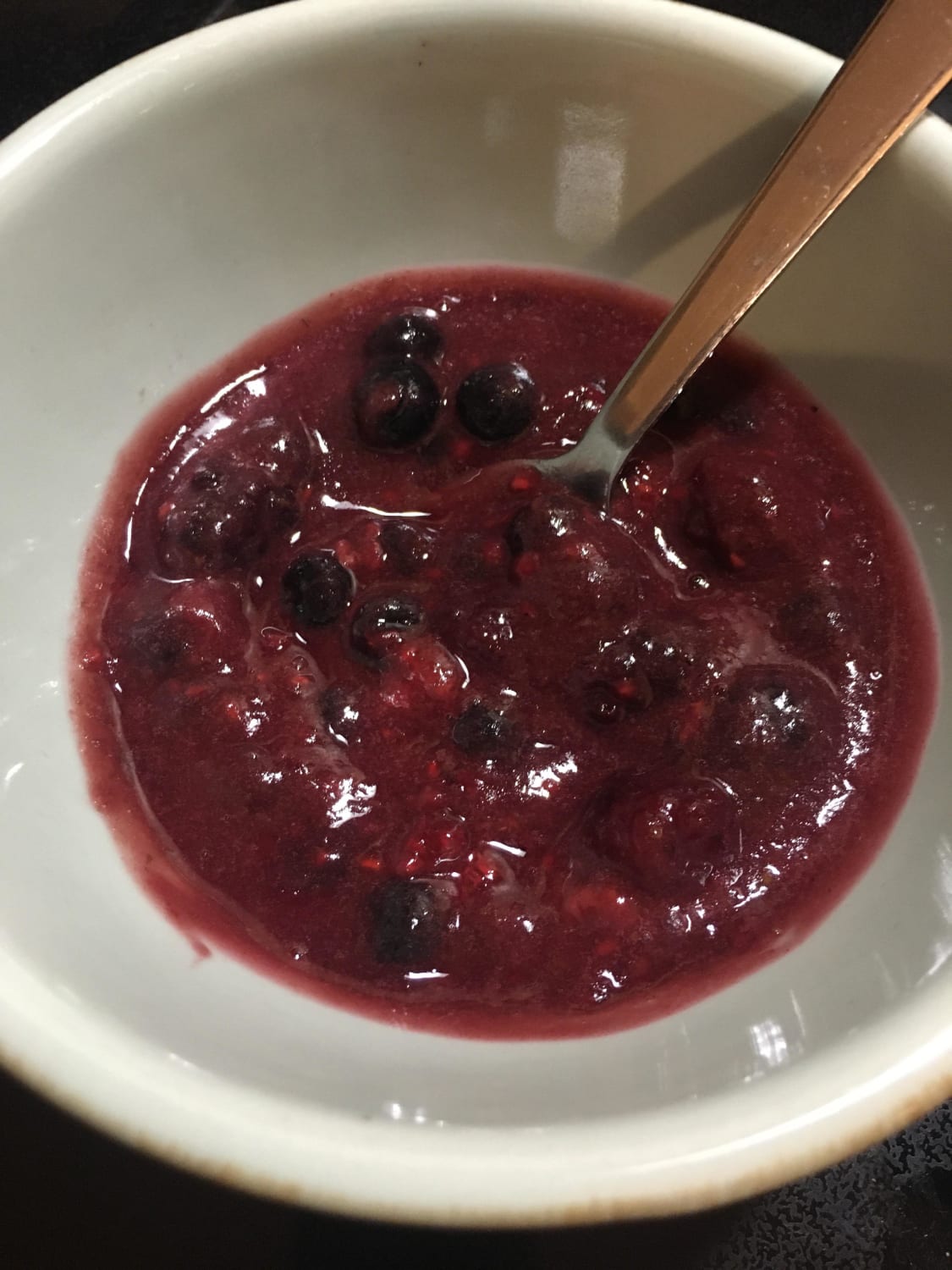 If you ever need a substitute for jam/jelly, mix date syrup with thawed frozen berries. Its healthier and tastes better imo