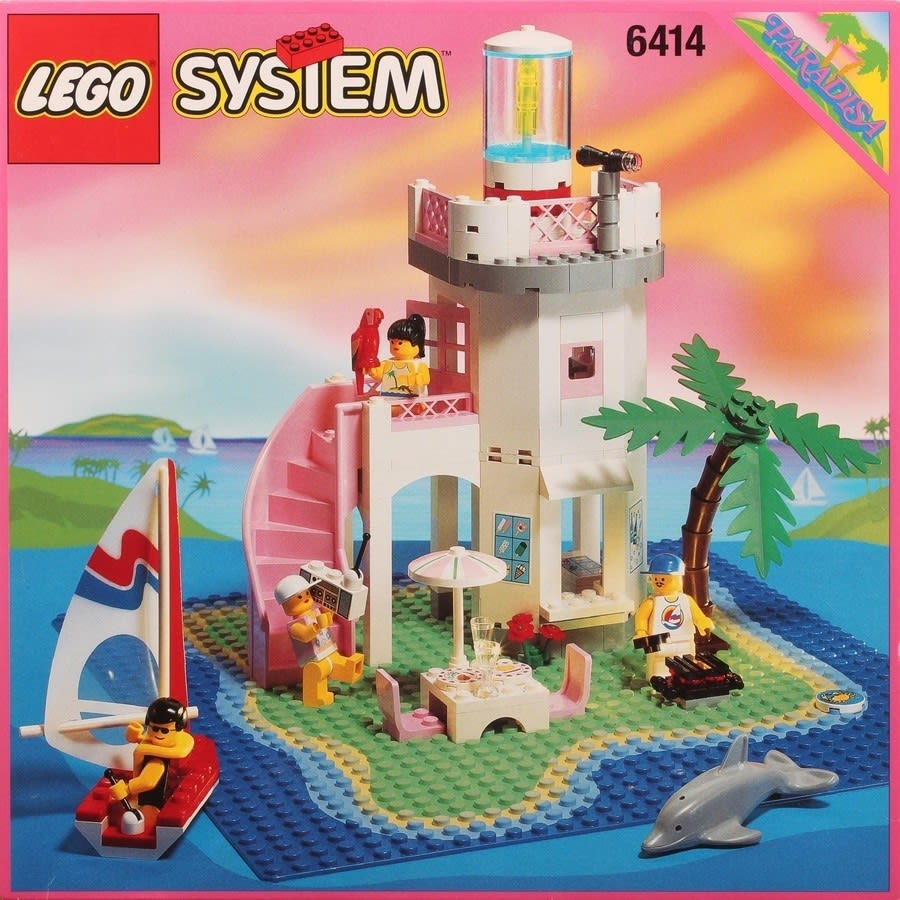 Since someone posted the Poolside Paradise Lego set from the 90s, just look at Dolphin Point