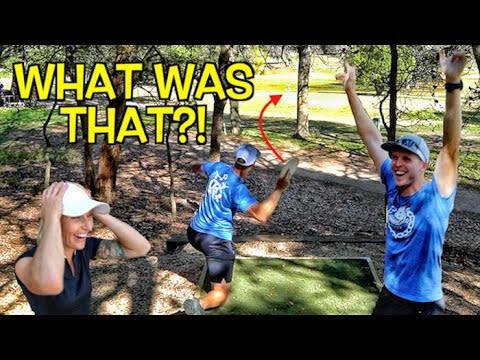 The Most Insane Skip Ace I've Ever Seen (1st Hole In One Captured On Camera)
