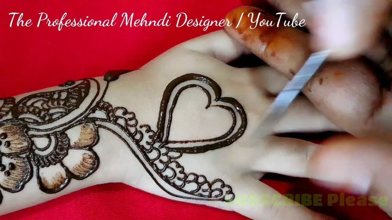 Mix Cone Mehndi Design Video Back Hand Mehndi Designs New