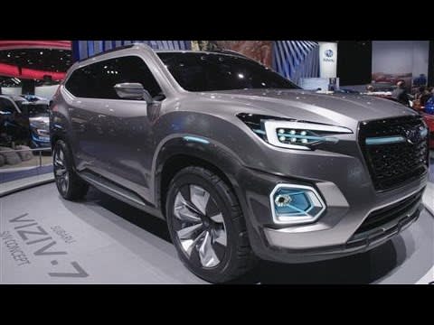 Subaru Unveils SUV Concept in Detroit