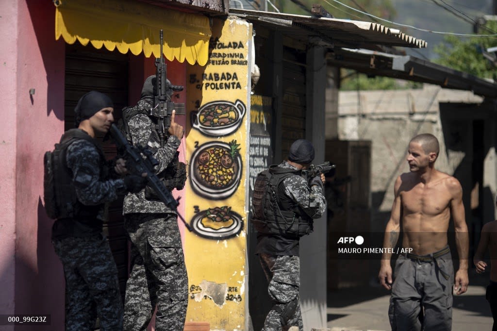 Brazil - 25 killed in police raid on Rio slum. AFP