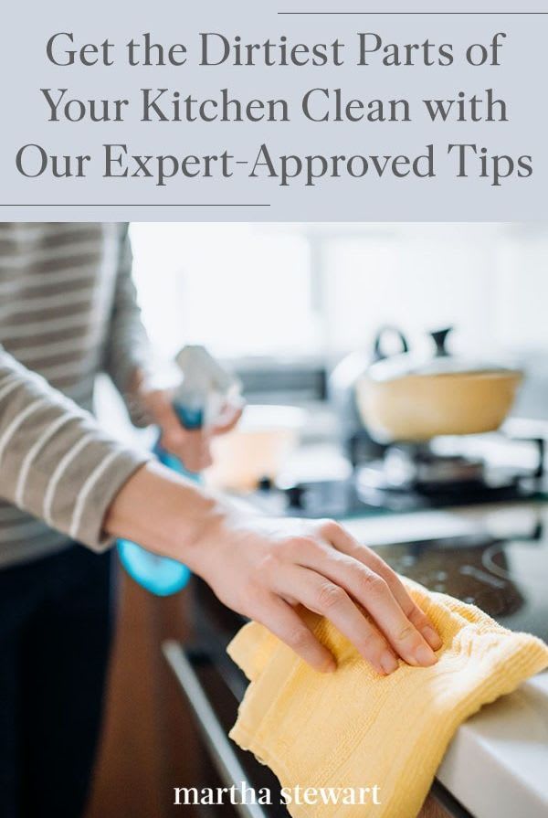 Get the Dirtiest Parts of Your Kitchen Clean with Our Expert-Approved Tips