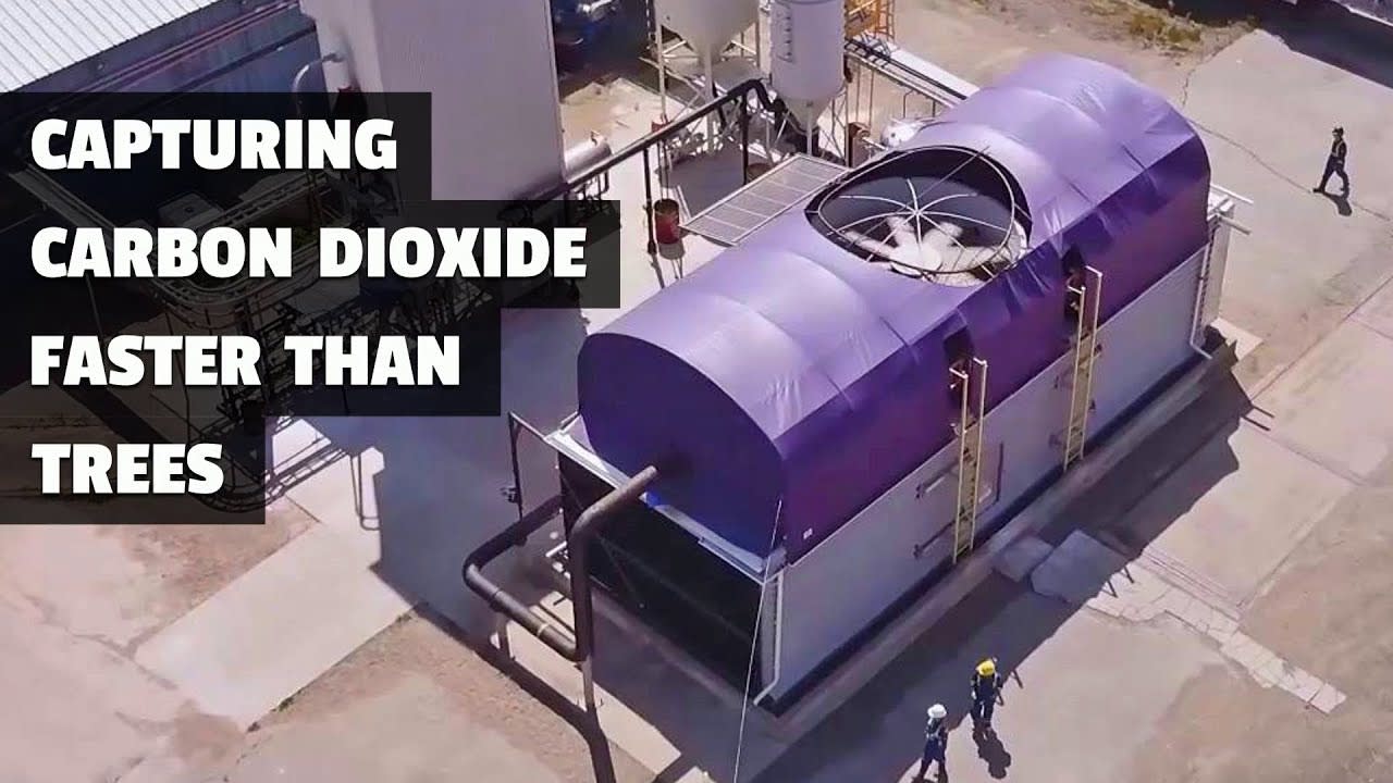 This Carbon Capture Plant Does The Work Of 40 Million Trees