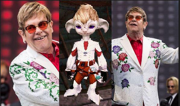 I cannot unsee Gorrik being an hommage to Elton John...