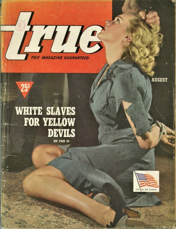 White Slaves For Yellow Devils https://t.co/kNyqKP0YgW # Covers, Helpless Women, Hostage, Magazine, Photo, True