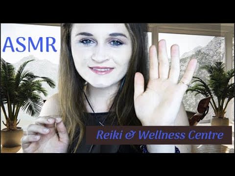 Hey all, new video welcomes you to the Wellness & Health Centre! You are here to get help with your stress. You get some relaxing hands-on reiki, with some pluck and pulling, to soothe you and clean away your worry and anxiety I. t's a [binaural] [ASMR] [role play] with [whispering] [female] voice.