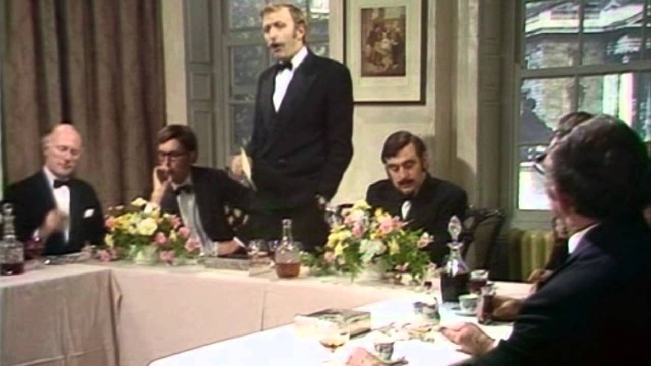This Monty Python skit still comes to mind every time I have to sit through a meeting