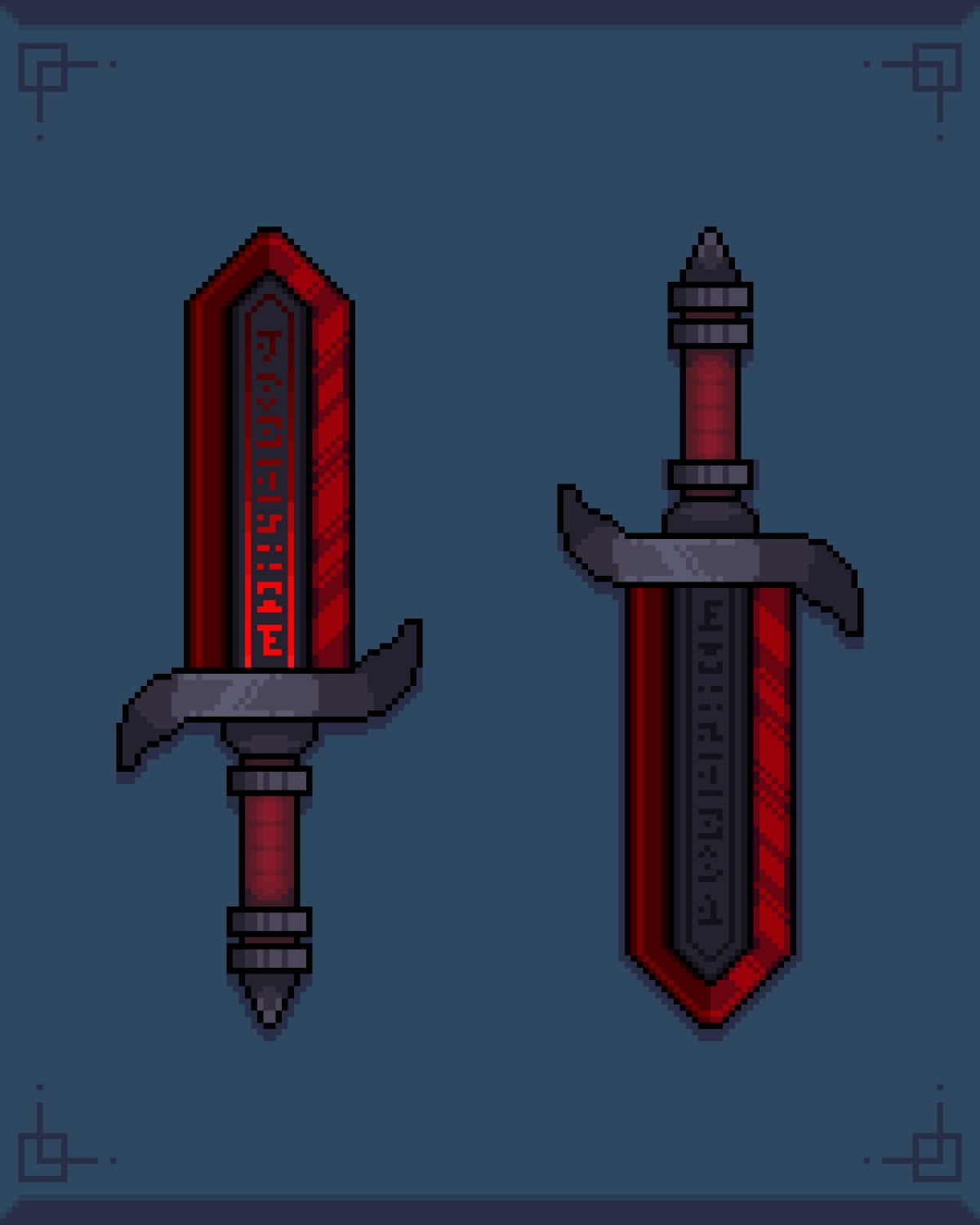 I know its not perfect, but i decided to make a underworld themed sword similar to the other sword i did recently