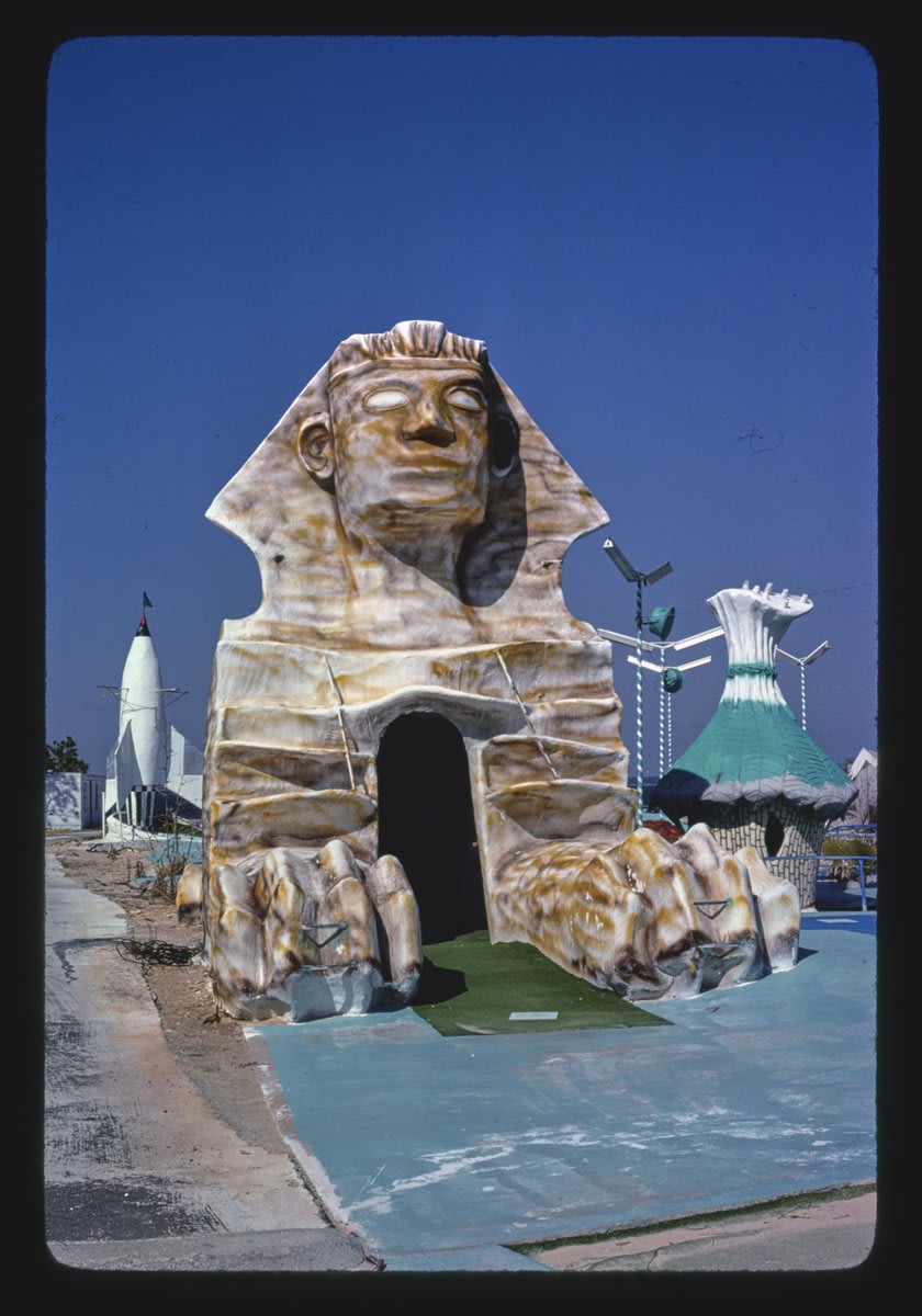 sphinx hole, magic carpet golf, route 98, fort walton beach, florida, 1979