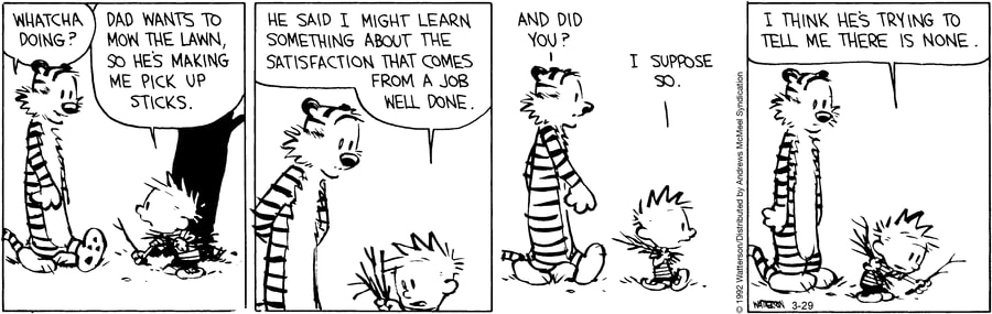 Calvin & Hobbes for March 29, 2022