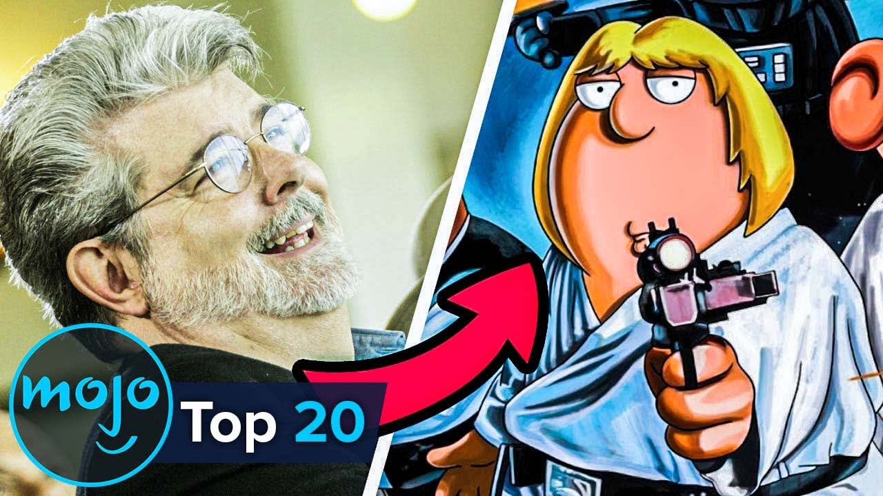 Top 20 Celebrity Reaction to Family Guy Parodies