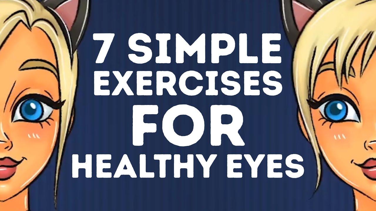7 basic exercises to KEEP YOUR EYES HEALTHY l 5-MINUTE CRAFTS
