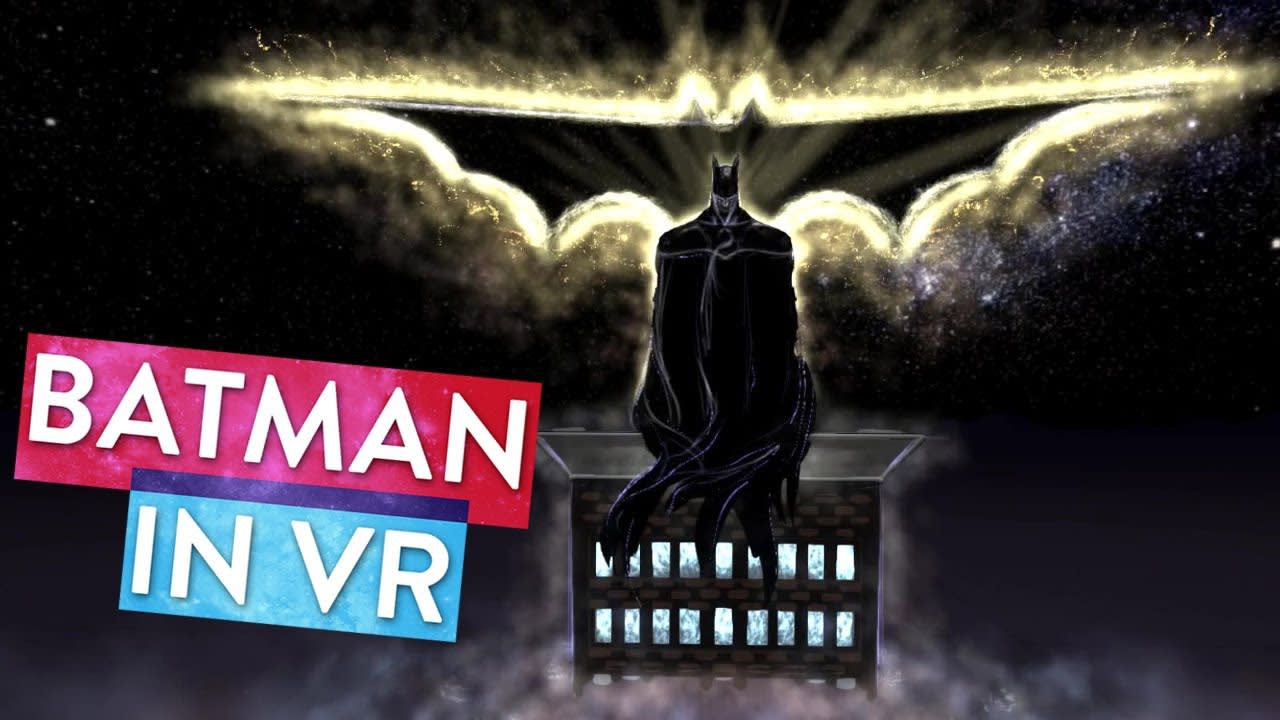 The Most EPIC Batman Drawing Ever... VR Batman! | Art Attack