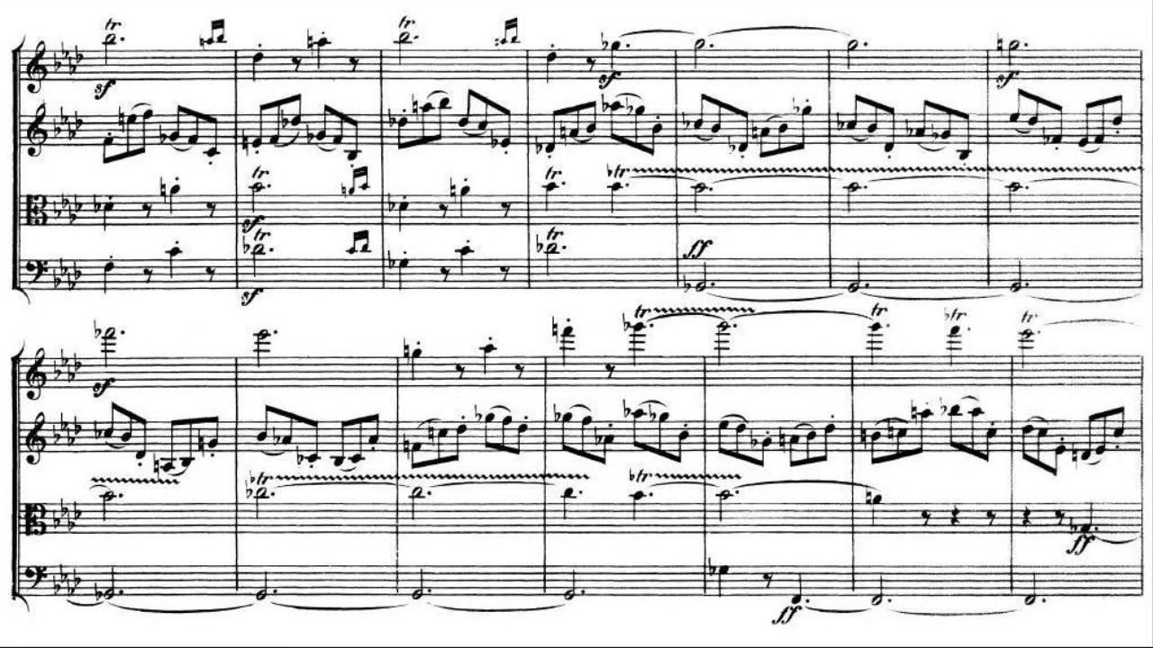 I just heard Beethoven's Grosse Fuge, Op. 133. It's actually one of the greatest pieces I've ever heard.