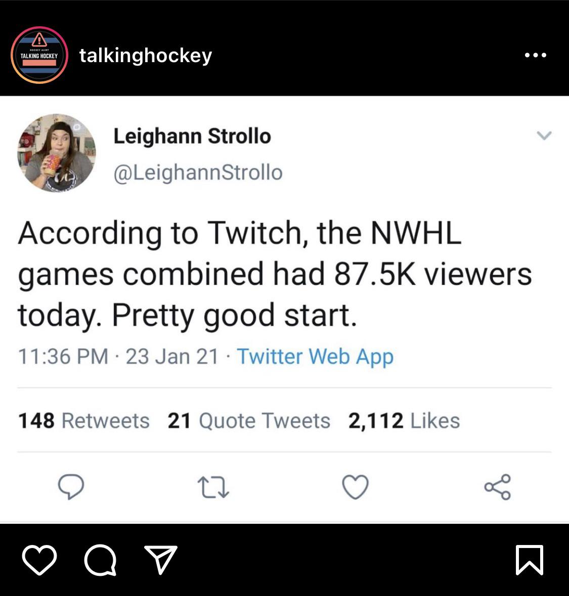 The NHL NEEDS to get on Twitch! They could reach an entire new audience overnight. Reaching new demos and gaining more attention is crucial!