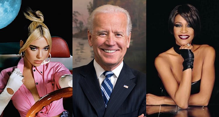 Joe Biden's inauguration playlist includes Whitney Houston and Dua Lipa. TASTE!