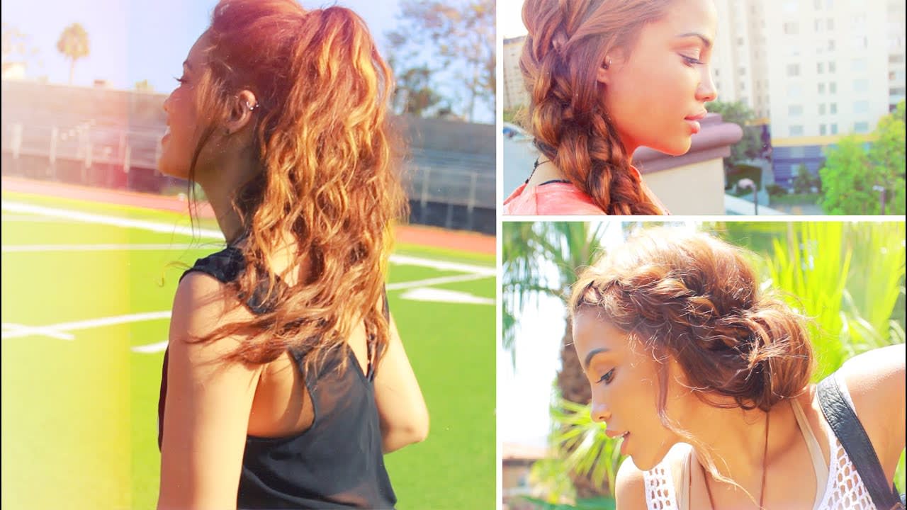 4 Simple Back to School Hairstyles!