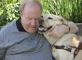 Roselle, guide dog of Michael Hingson who is blind by birth, led him and a group of people from 78th floor of North Tower on 9/11. Roselle, who was even afraid of thunder led them more than 1463 steps down to safety amidst ear-splitting noise and crashing debris, calmly doing her job.