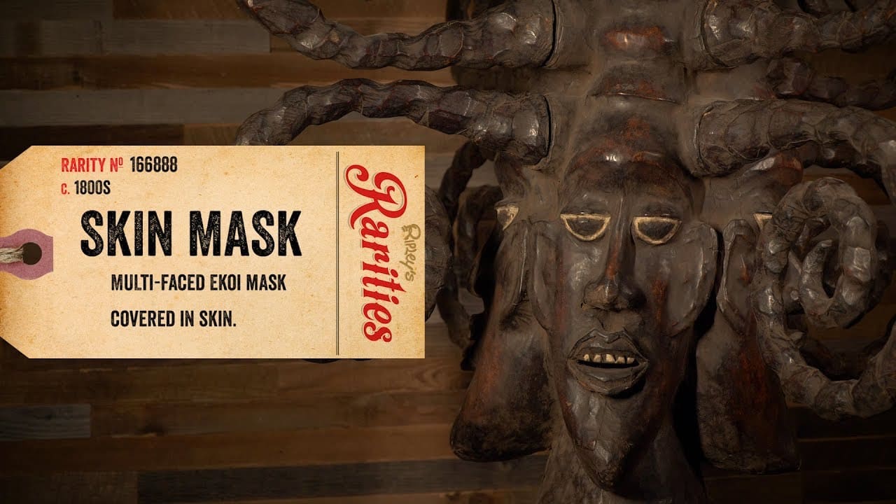 Mysterious Origins Of The Ekoi Skin Mask
