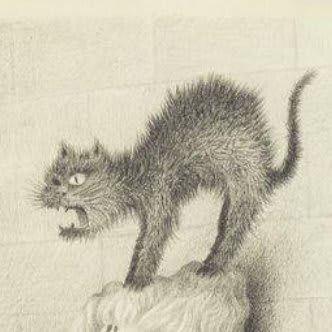 InternationalCatDay2022 🐈‍⬛ Search ‘cat’ in our archive to have as much fun as we’ve had: https://t.co/VNRnKWBDpO Illustration by Rolf Brandt, 1945