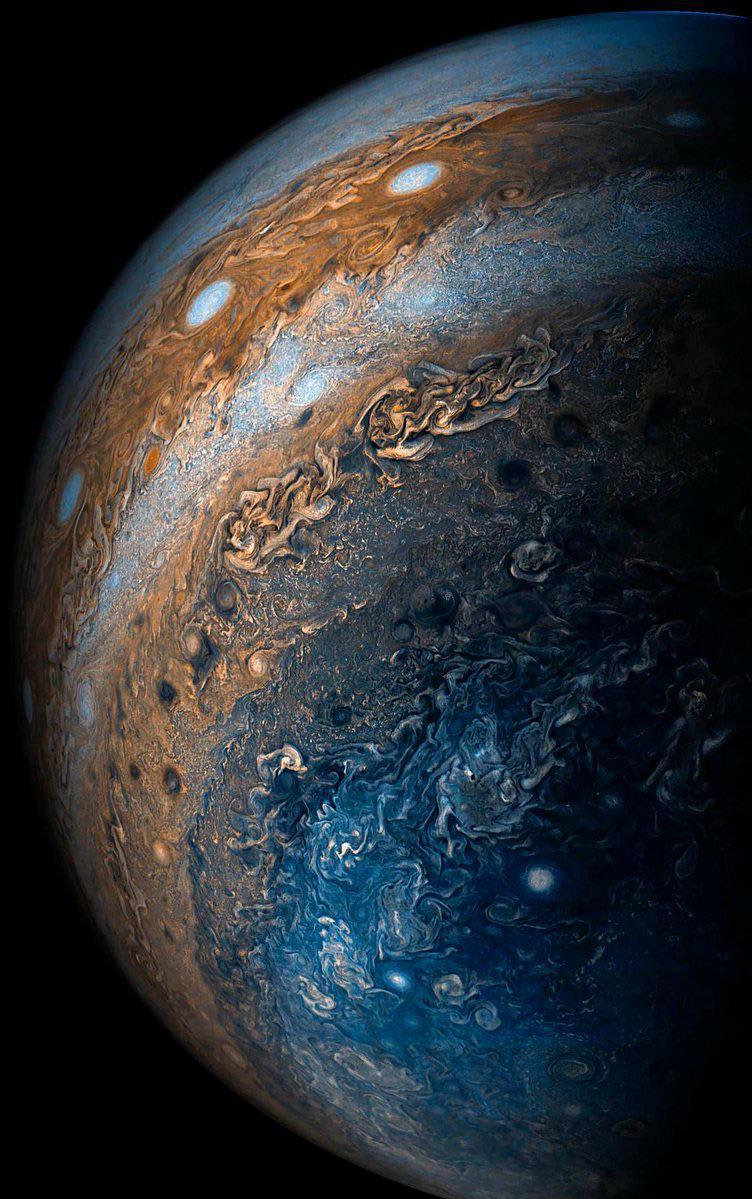 one of the most detailed picture taken of Jupiter. (Source: NASA)