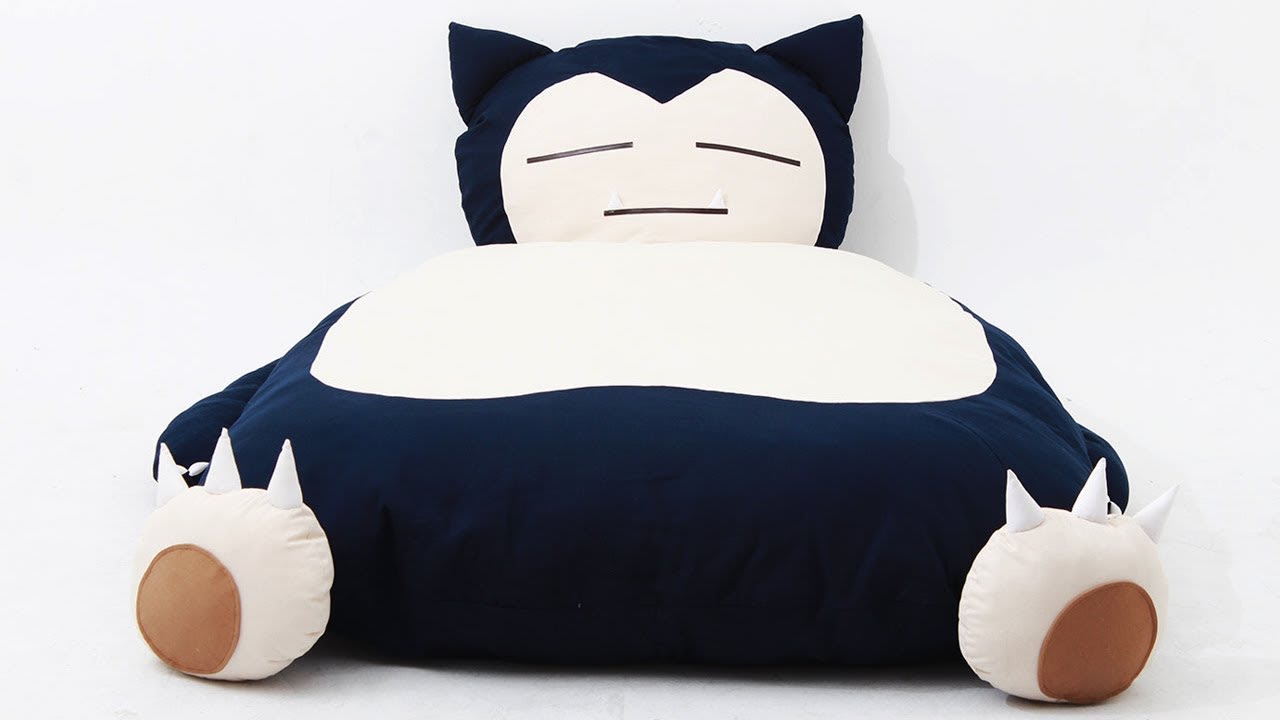 Snorlax Bed!! -- Game LÜT #24
