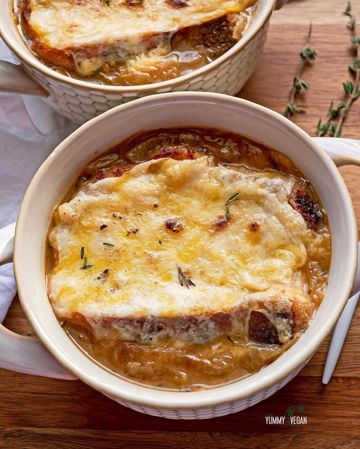 French Onion Soup (recipe linked in comments)