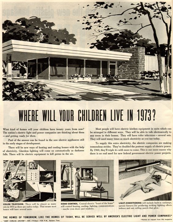 Where Will Your Children Live in 1973? America's Electric Light & Power Companies, 1953