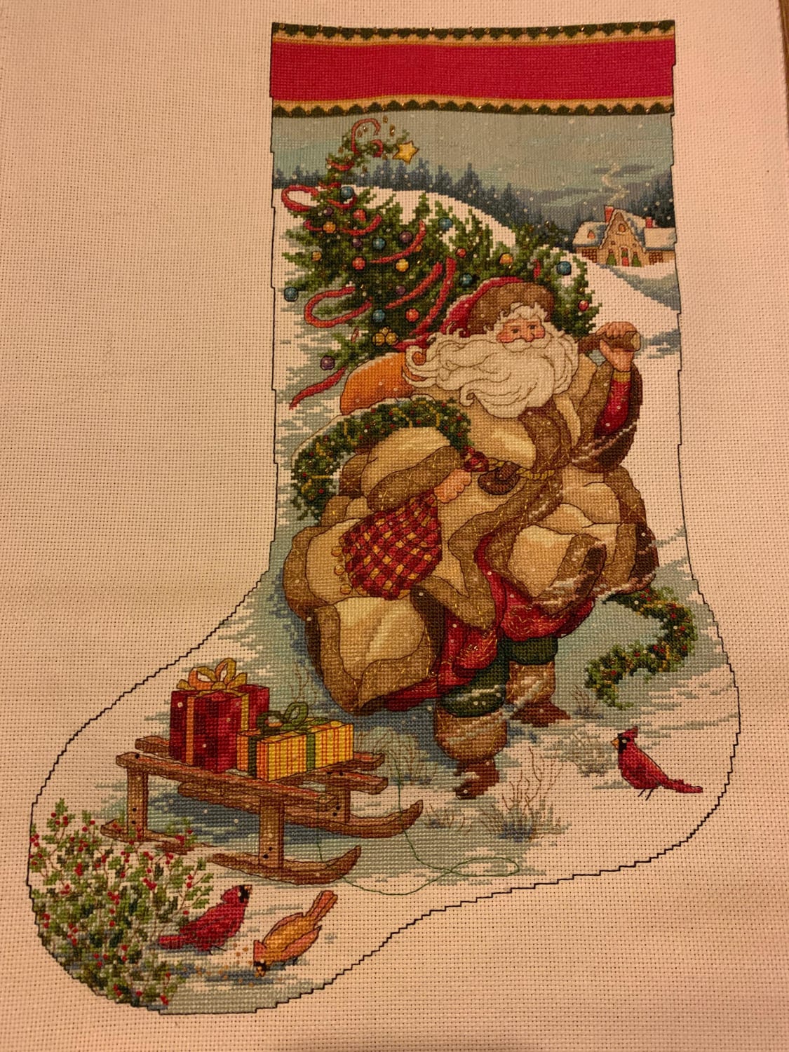 [FO] my Christmas stocking is finished