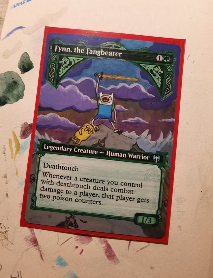 My first Adventure Time alter! :)