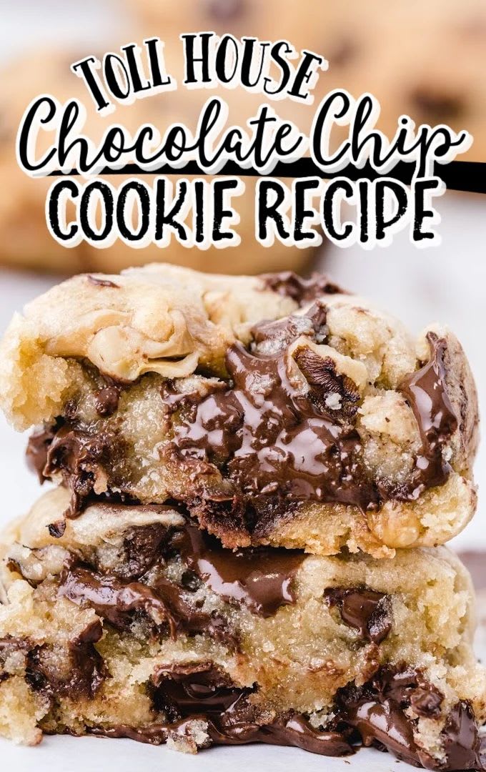 These soft and delicious Tollhouse Chocolate Chip Cookies will … in 2021 | Tollhouse chocolate chip cookies, Toll house chocolate chip cookie recipe, Chocolate chip cookies