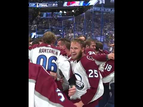 The moment the Colorado Avalanche became Stanley Cup champions 🙌🏆 | NHL on ESPN