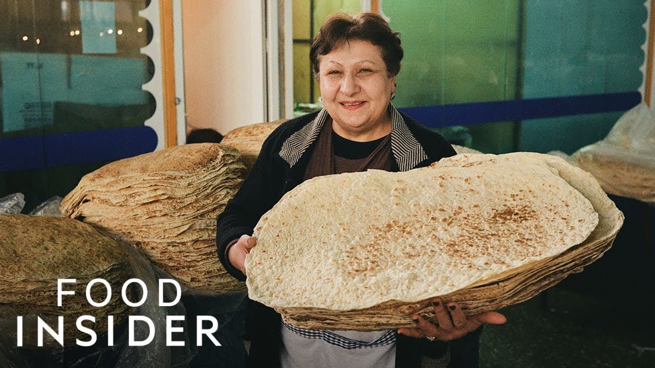 How Lavash Bread Is Made In Armenia