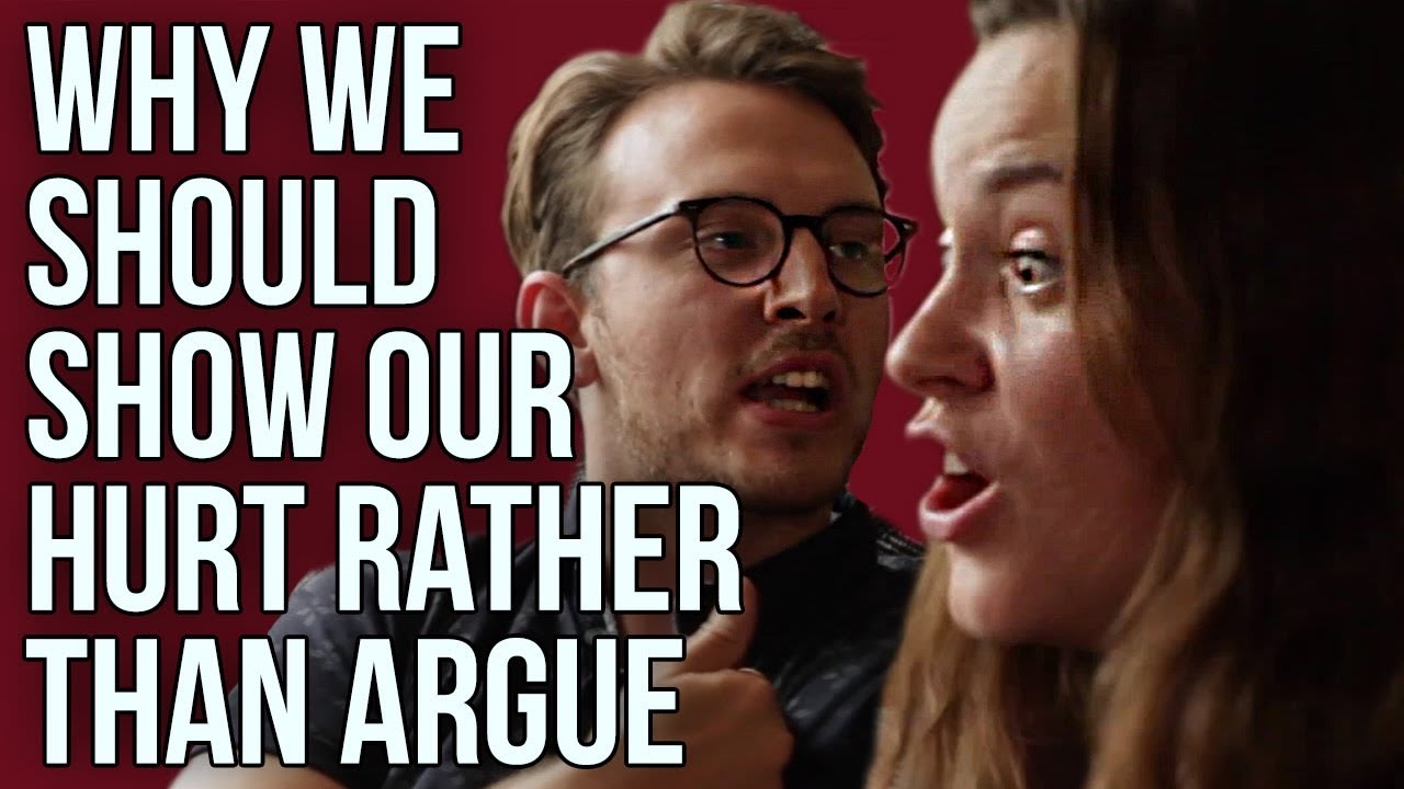 Why we should show our hurt rather than argue