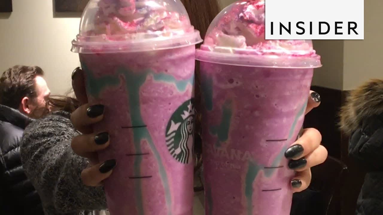 What Does The Unicorn Frappuccino From Starbucks Taste Like?